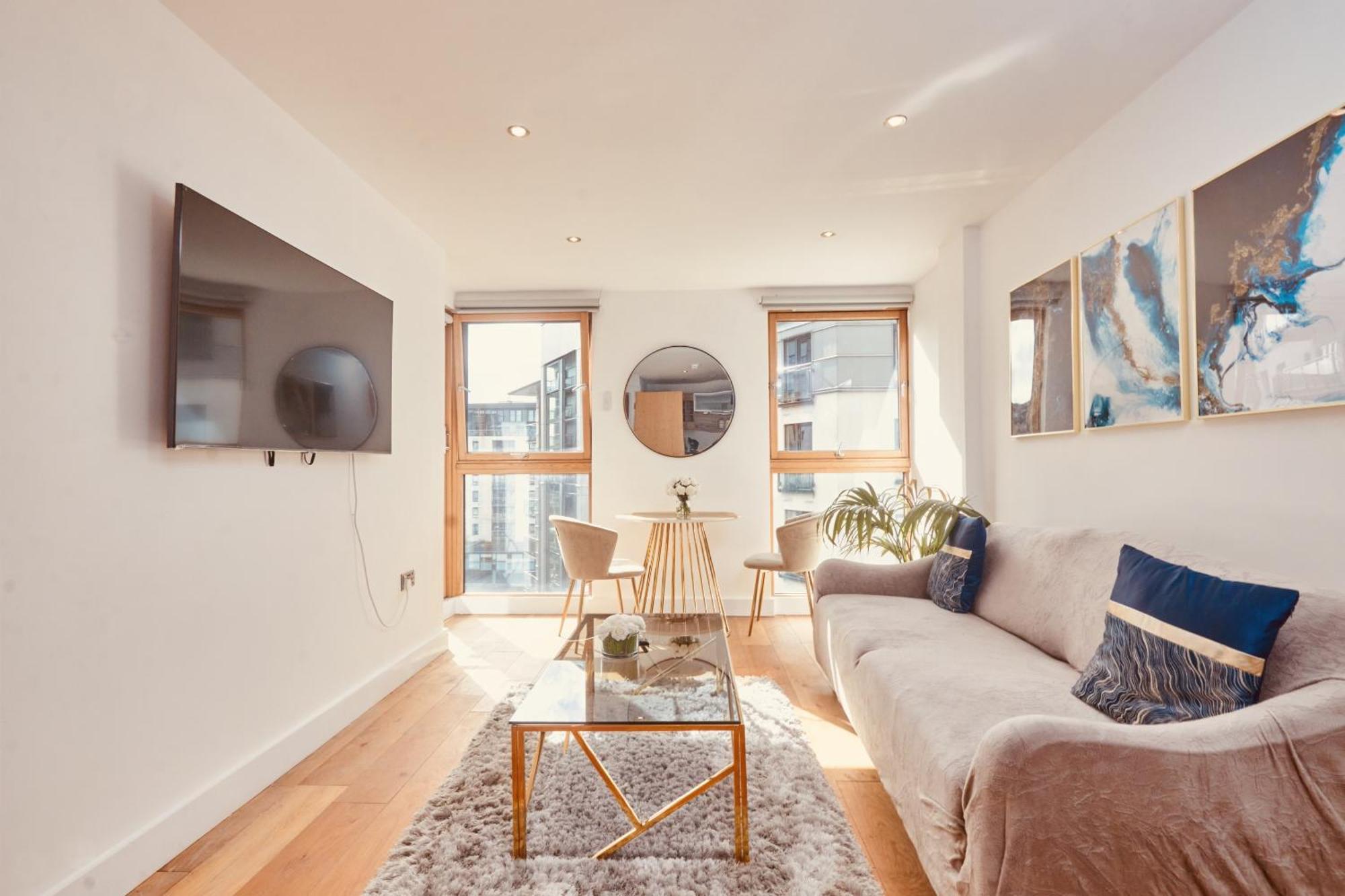 Central Leeds Dock Apt&Free Secure Parking! 외부 사진